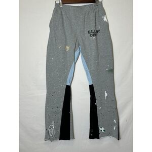 Gallery Dept. by Josue Thomas Painted Flare Grey Sweat Pants Authentic Size M